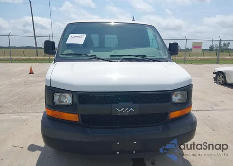 2014 Chevrolet Express 2500 Work Van из США, поврежденный, VIN 1GCWGFCA1E1160368